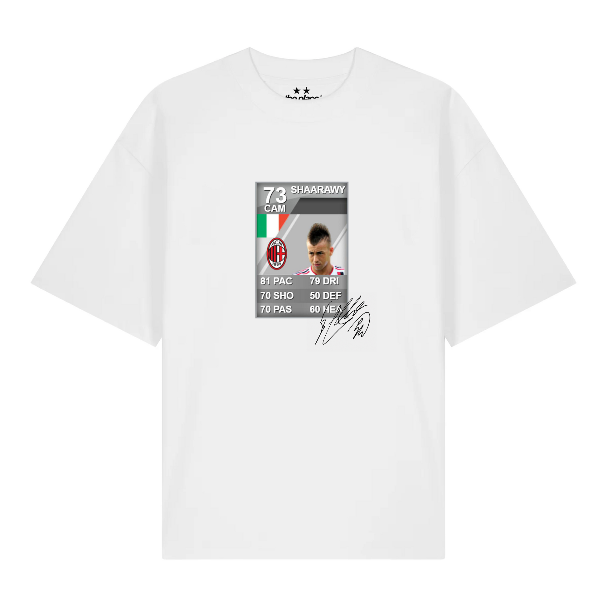EL SHAARAWY'S CARD CROP TEE