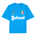 NAPOLI MARADONA CROP TEE