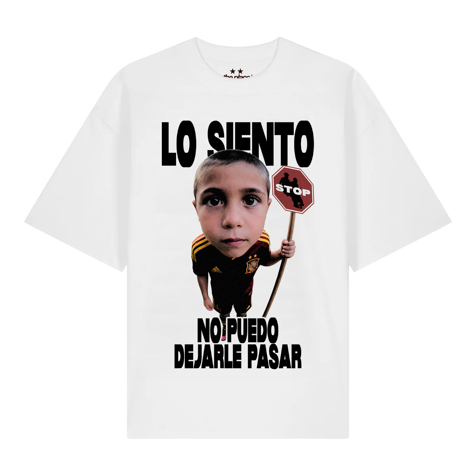 NO PUEDO DEJARLE PASAR CROP TEE